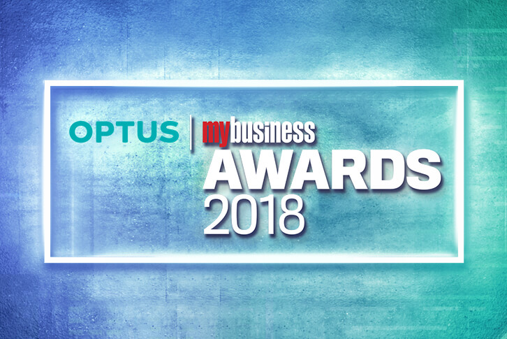 optus my business awards office hub