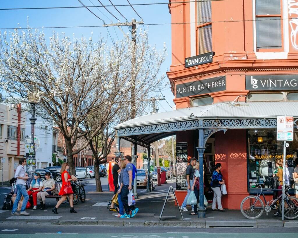 shopping on brunswick street fitzroy